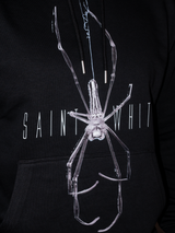 'Saint White' Araneo Hooded Sweatshirt